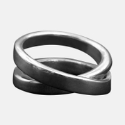 Munchen Winding Sterling silver Men's ring