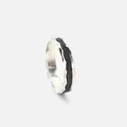 Vintage Sterling Silver Couple Ring