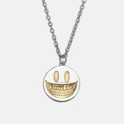 Devil Smiley Stainless Steel Necklace