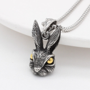 Vintage Stainless Steel Animal Pendant