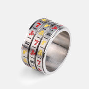 Anello spinner in acciaio inossidabile per slot machine per frutta