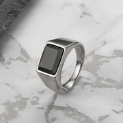 Classic Stainless Steel Men's Ring