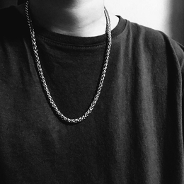 Twist Men's Stainless Steel Necklace