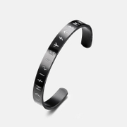 Viking Luminous Stainless Steel Men's Bracelet