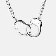 Pendentif en acier inoxydable Menottes créatives