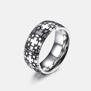 Patch Stainless Steel Band Ring