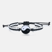 Tai Chi Stainless Steel Braided Bracelet