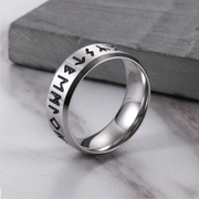 Amulet Symbol Stainless Steel Men's Ring