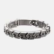 Simple Geometric Stainless Steel Men's Bracelet