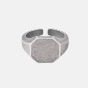 Bague ajustable rétro en argent sterling