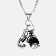 Boxing Gloves Stainless Steel Pendant