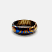 EDC Titanium Damascus Steel Ring
