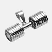 Go Fit Dumbbell Stainless Steel Pendant