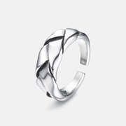 Braided Stainless Steel Open Ring