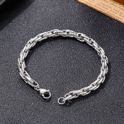 Rock Stainless Steel Men’s Bracelet