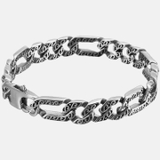 Retro-Punk-Muster-Edelstahl-Herrenarmband