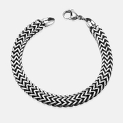 braided Stainless Steel Men's Bracelet