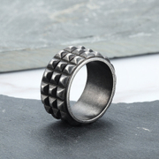 Minimalism Square Stainless Steel Men's Ring