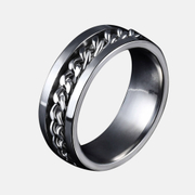 Classic Chain Stainless Steel Ring
