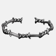 Opening Twist Thorns Stainless Steel Women’s Bracelet