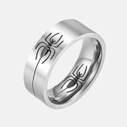 Spider Stainless Steel Band Ring