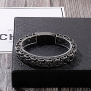 Dragon Spine Stainless Steel Punk Bracelet