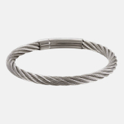 Twist Rope Chain Stainless Steel Bracelet