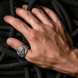 Hail Odin Stainless Steel Men's Ring