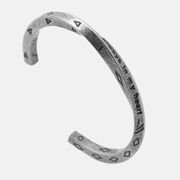 Viking War Mobius Bracelet pour homme à manchette torsadée
