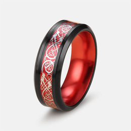 Dragon Luminous Stainless Steel Ring