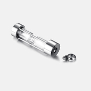 Glass Hourglass Stainless Steel Urn Memorial Pendant