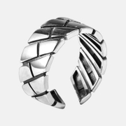 Vintage Geometric Sterling Silver Ring
