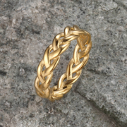 Minimalist Weave Stainless Steel Ring