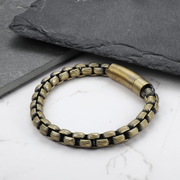 Retro Motorcycle Chain Stainless Steel Men's Bracelet