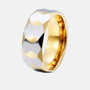 Classic Polished Tungsten Steel Ring
