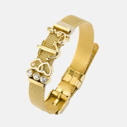 Anchor Love Stainless Steel Bracelet