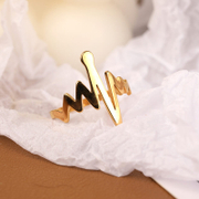 Heartbeat Sterling Silver Ring