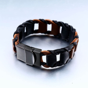 Vintage Woven Leather Bracelet