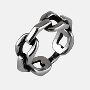 Vintage Link Chain Stainless Steel Ring