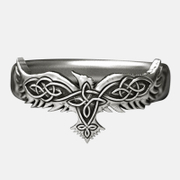 Eagle Celtic Knot Stainless Steel Men's Viking Ring